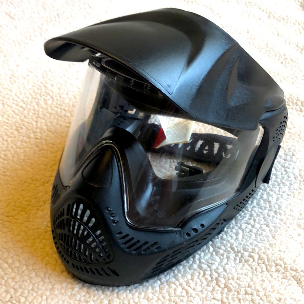 TIPPMANN Air-soft/paintball helmet w/visor- face shield full face coverage